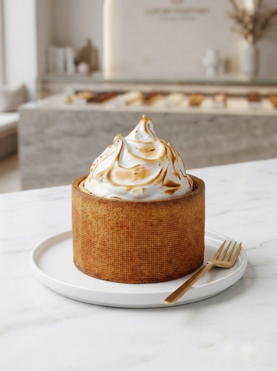 Lemon Meringue Flan