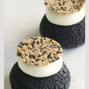 Japanese Black Sesame Choux